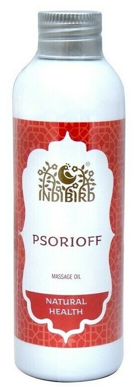 Масло Псориофф (Psorioff) для лечения кожных заболеваний Indibird 150 мл