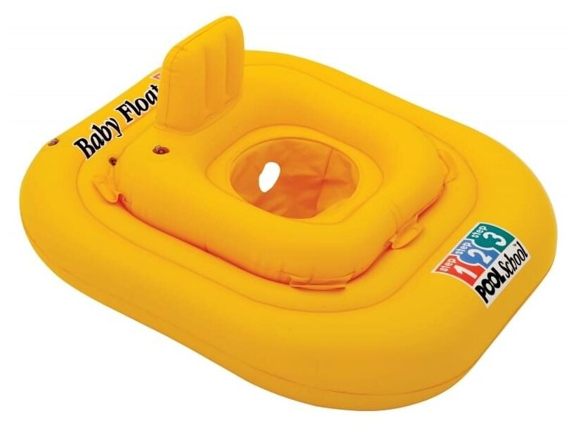 Круг для плавания "DELUXE BABY FLOAT POOL SCHOOLTM" Intex 56587 (от 1-2 лет)