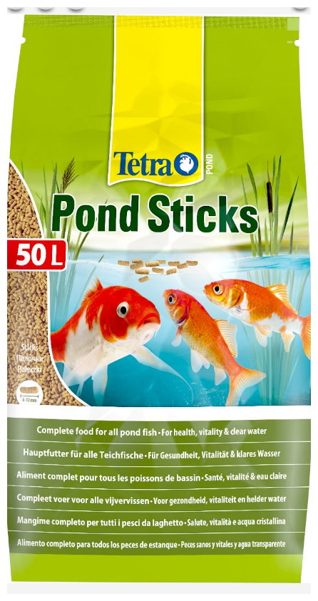 Корм для прудовых рыб Tetra Pond Sticks 50л основной гранул