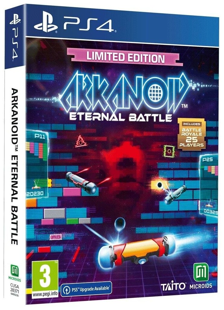 Arkanoid: Eternal Battle Ограниченное издание (Limited Edition) Русская версия (PS4/PS5)