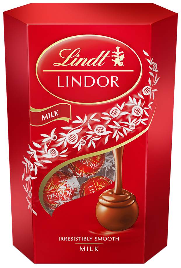 Набор конфет Lindt Lindor Корнет молочный, 200 г