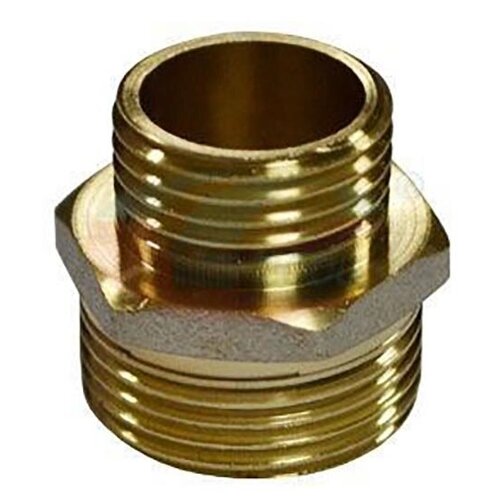 Б-2123Н Фитинг резьбовой для металлических труб бочонок 1/2-3/8 никель 2 шт. SER