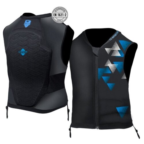 фото Защитный жилет amplifi 2021-22 reactor waistcoat jr. black (us: xs)