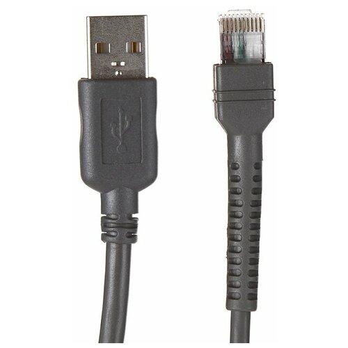 Аксессуар Кабель Zebra Shielded USB A - 15FT 4.6m CBA-U29-C15ZAR кабель zebra motorola symbol cba uf6 c12zar