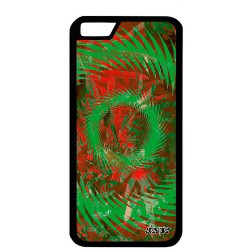 фото Ударопрочный чехол на // apple iphone 6s // "мандала спираль" символ кольцо, utaupia, цветной