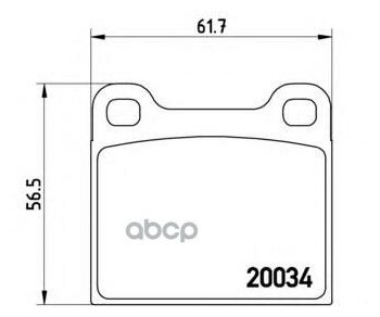 P59001_=GDB1160=FDB2 !колодки дисковые з.\ Volvo 240-960/S70/V70 2.0-3.0 74> BREMBO P59001