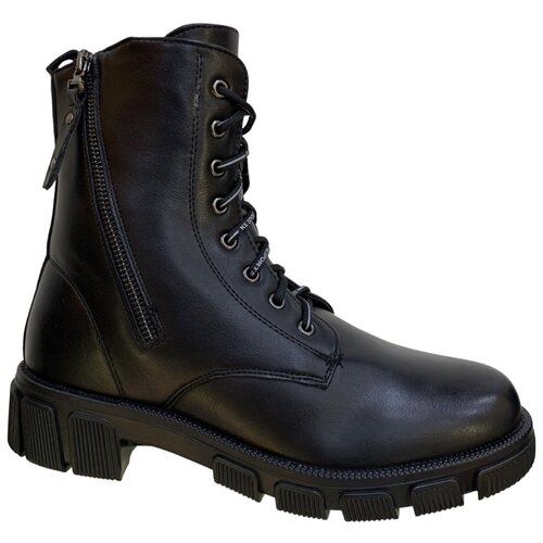 Ботинки берцы  Zeffira, зимние, полнота H, размер 36, черный