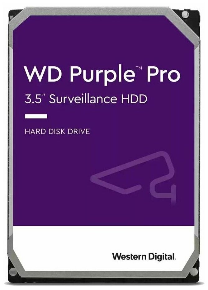 Жесткий диск SATA 10TB 6GB/S 256MB PURPLE WD101PURP WDC