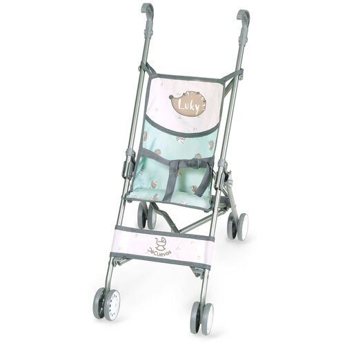 90090-3 Коляска трость для куклы зеленая, 56 см