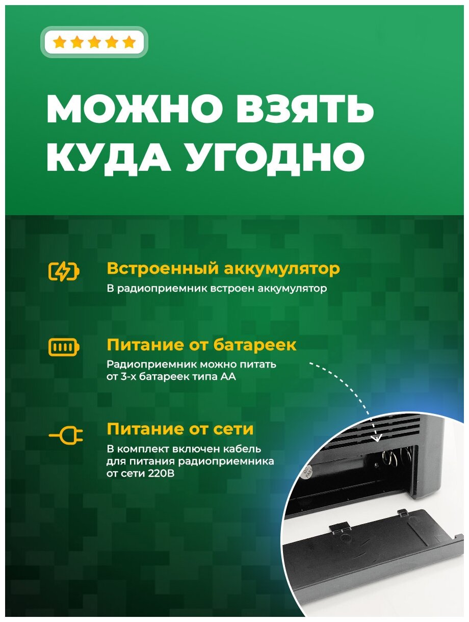 Радиоприемник Ritmix RPR-195