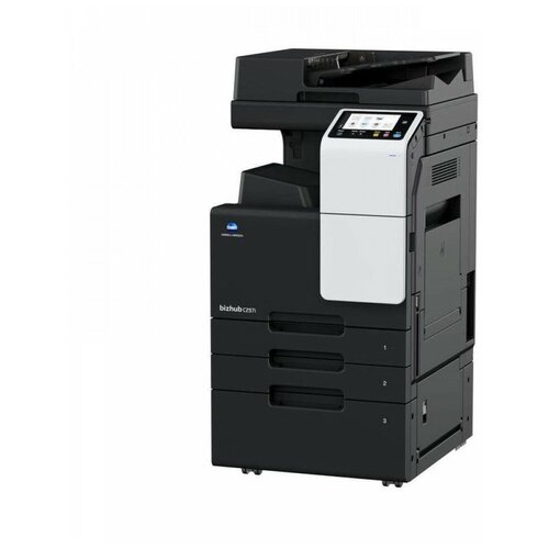 МФУ Konica Minolta bizhub C257i A3 25 ppm без крышки и ADF без тумбы без картриджей без кабеля питания запуск только инженером платно 40271300₽