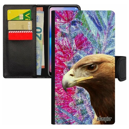 фото Чехол книжка для смарфона iphone 8, "орел" небо птица utaupia