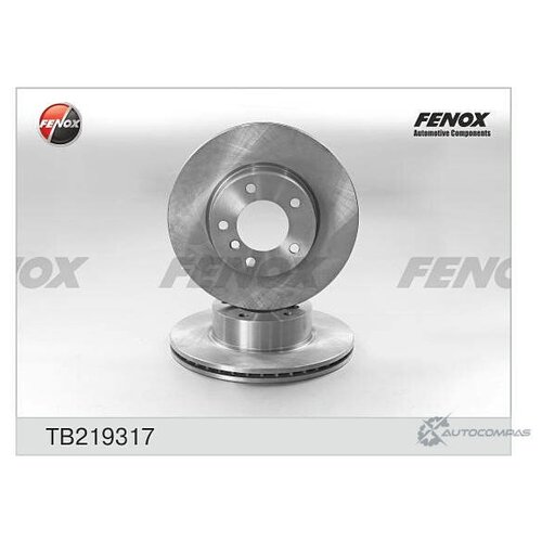 TB219317 Диск торм.передний вентилируемый FENOX