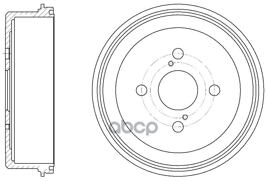 "Барабан Тормозной G-Brake Gd-06050" GBRAKE арт. GD06050