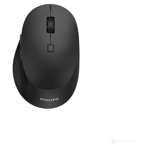 Philips Беспроводная Мышь SPK7607 2 4 GHz Bluetooth 30 50 7кнопки 800-3200dpi бесшумная Чёрный 197000₽