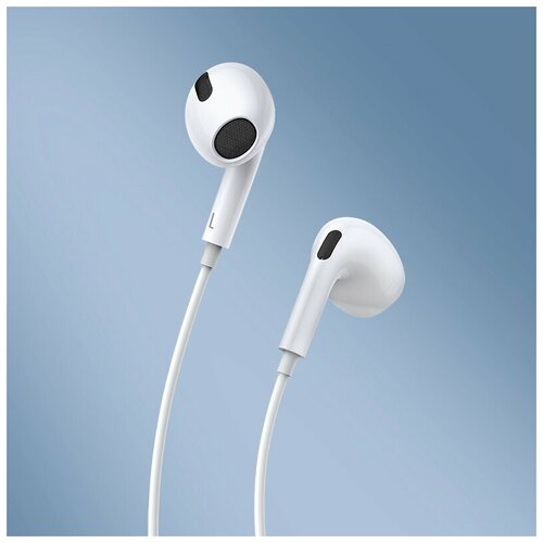 Стереонаушники Type-C с микрофоном Baseus Encok C17 NGCR010002 белые 88800₽