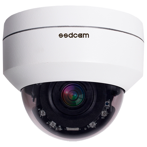 IP камера SSDCAM IP-795PS (2,8-12мм) 5Мп - уличная купольная - поворотная PTZ - антивандальная - ИК подсветка до 45м - матрица Sony STARVIS