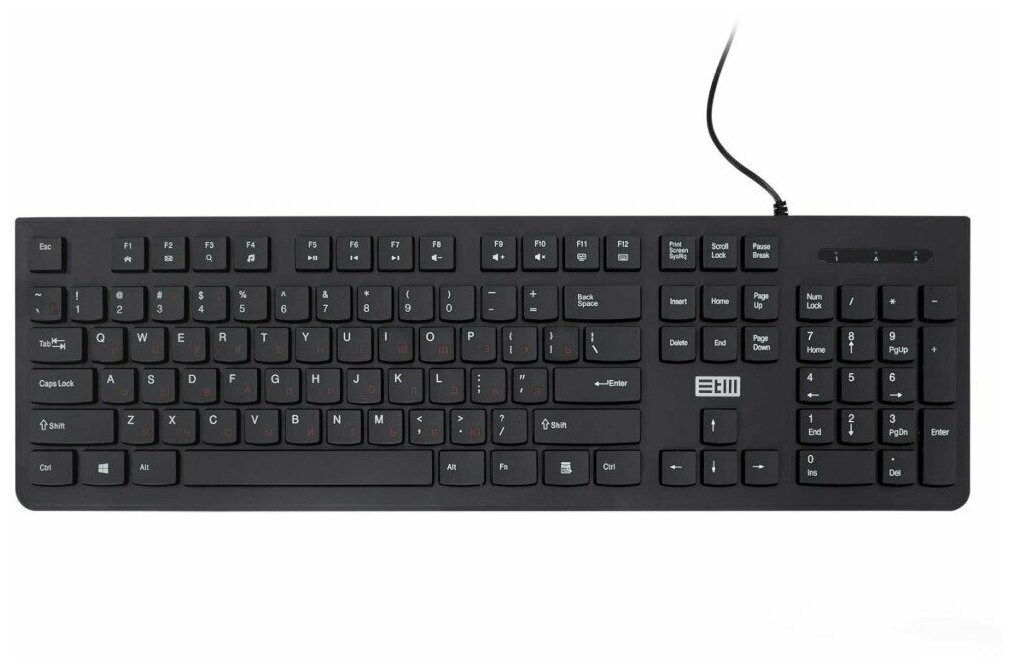 STM USB Keyboard WIRED STM 205CS black