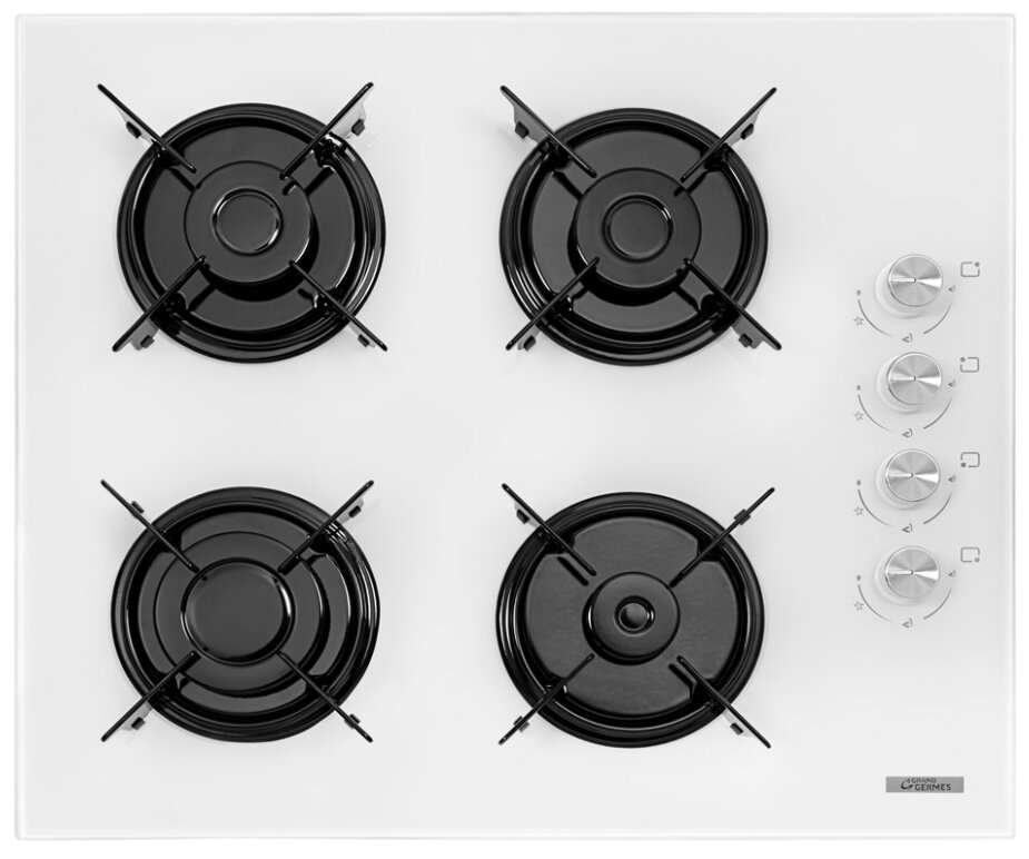 Газовая варочная панель Grand&Germes HIG-60NC-EA white