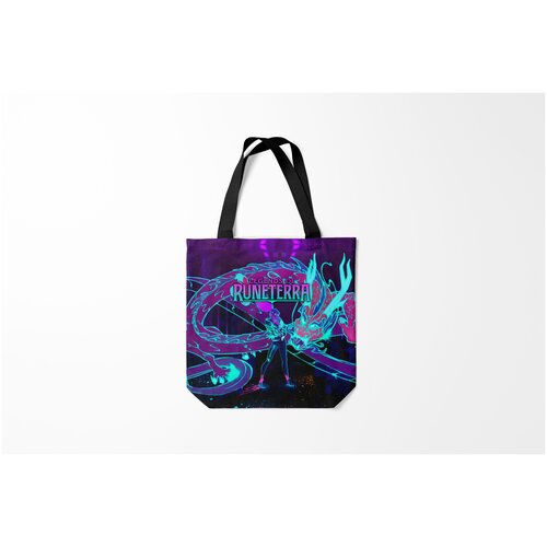 фото Сумка-шоппер / 40х40 см / геймерам / league of legends runeterra burnettie