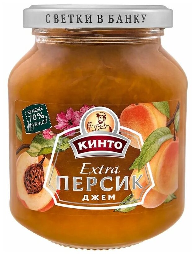 Джем Кинто персик, 400г