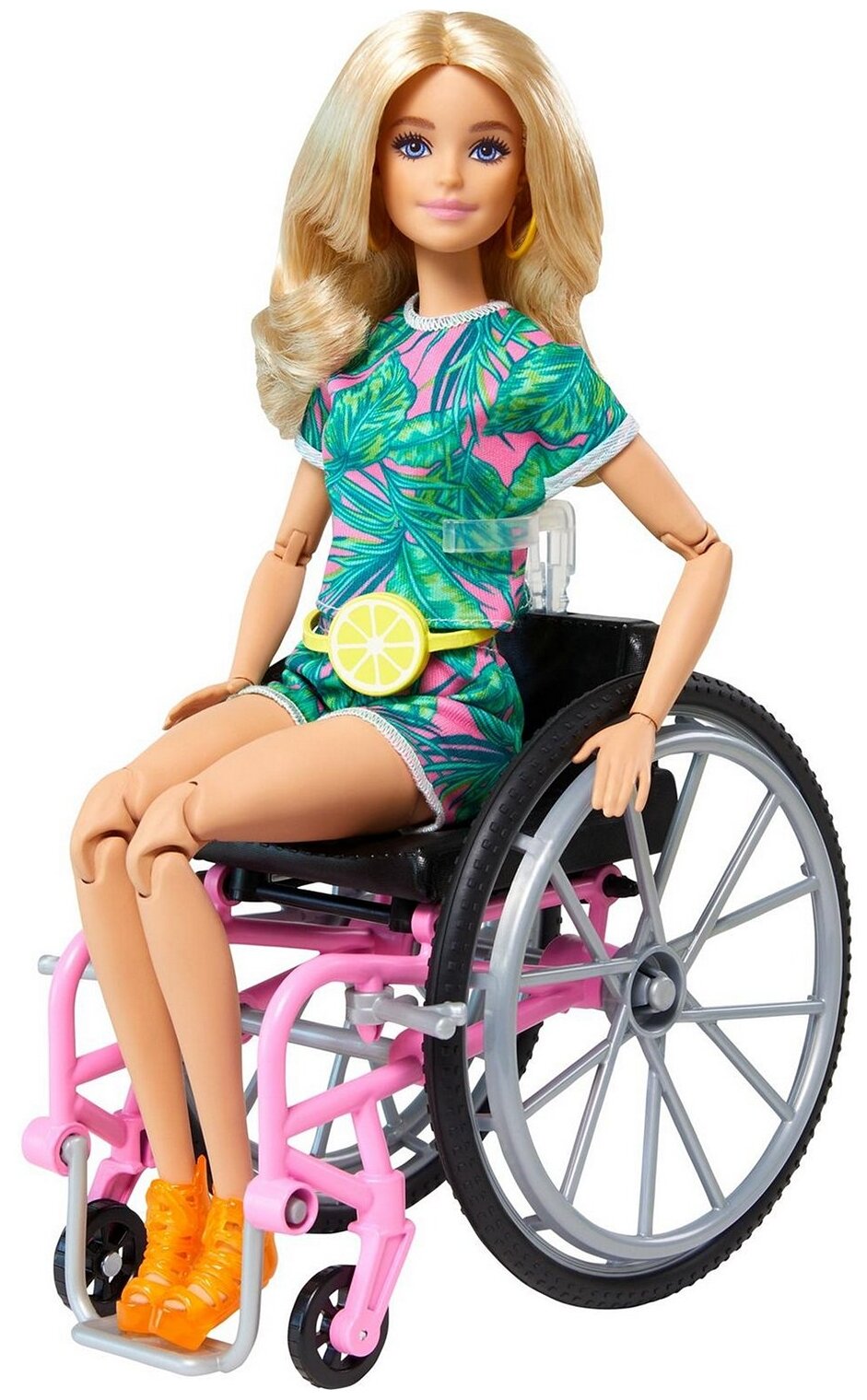 Кукла Barbie в инвалидном кресле GRB93