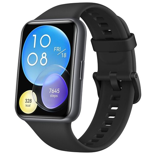 Умные часы Huawei Watch Fit 2 Yoda-B09S Midnight Black Silicone Strap 55028916