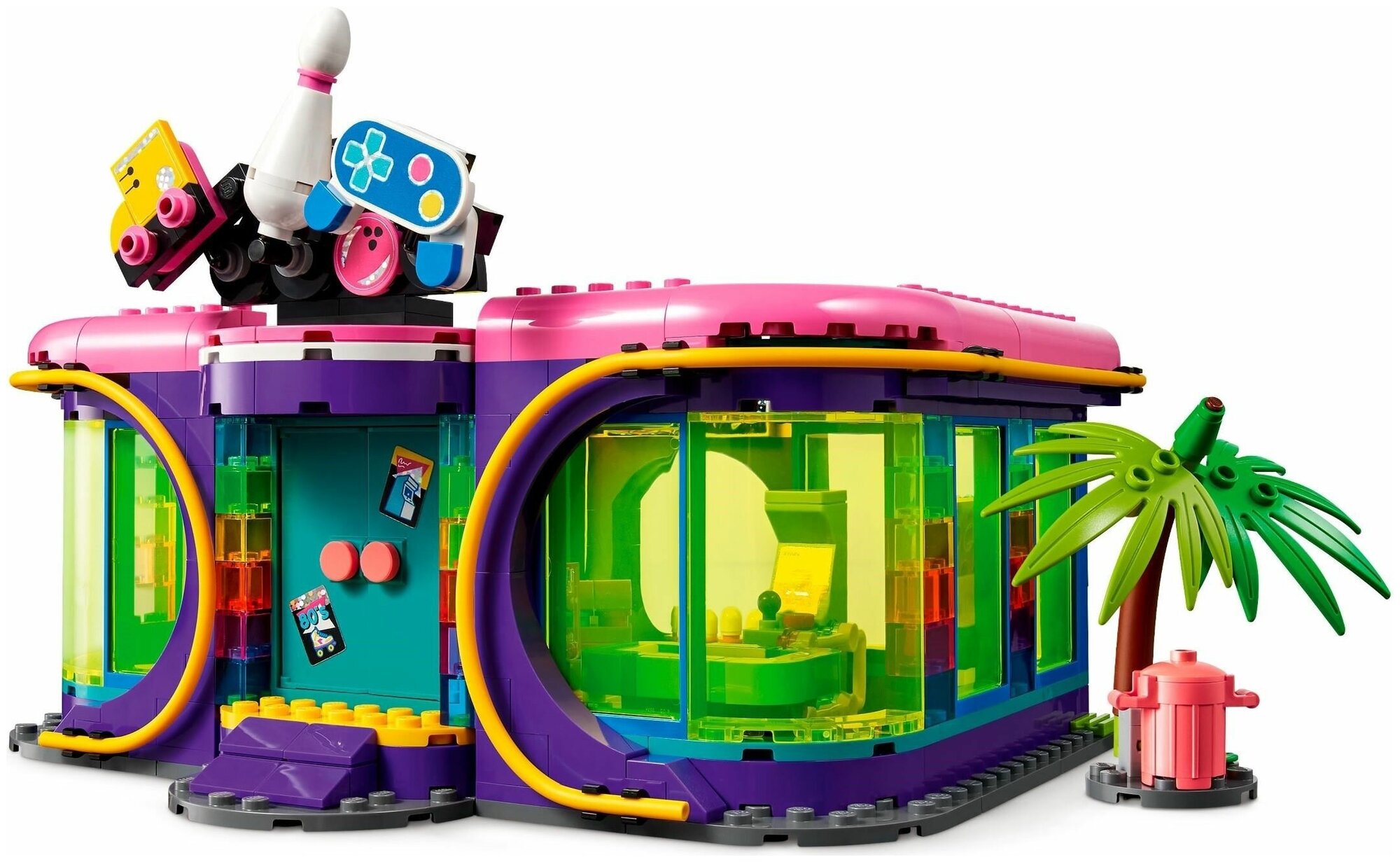Конструктор LEGO Friends "Диско-аркада для роллеров" 41708 - фото №12