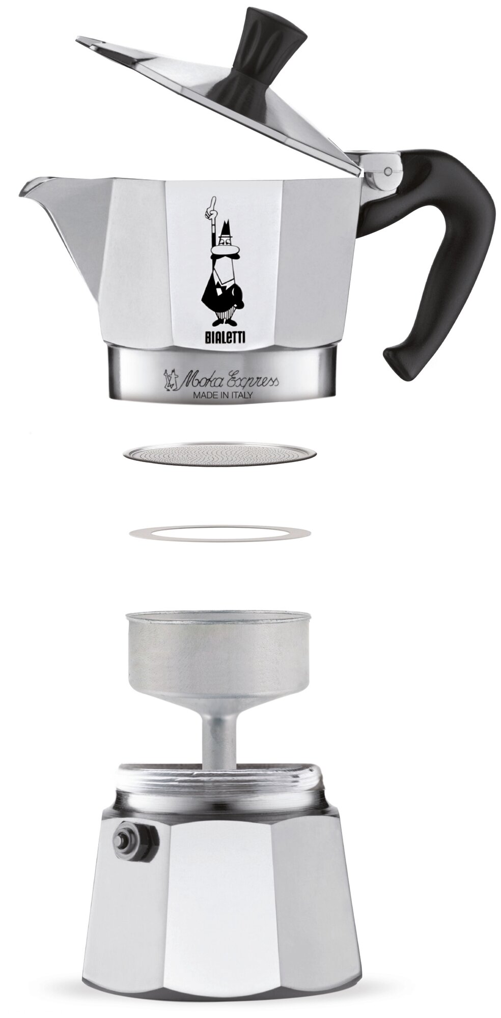 Кофеварка Bialetti Moka Express 1162 (3 чашки)