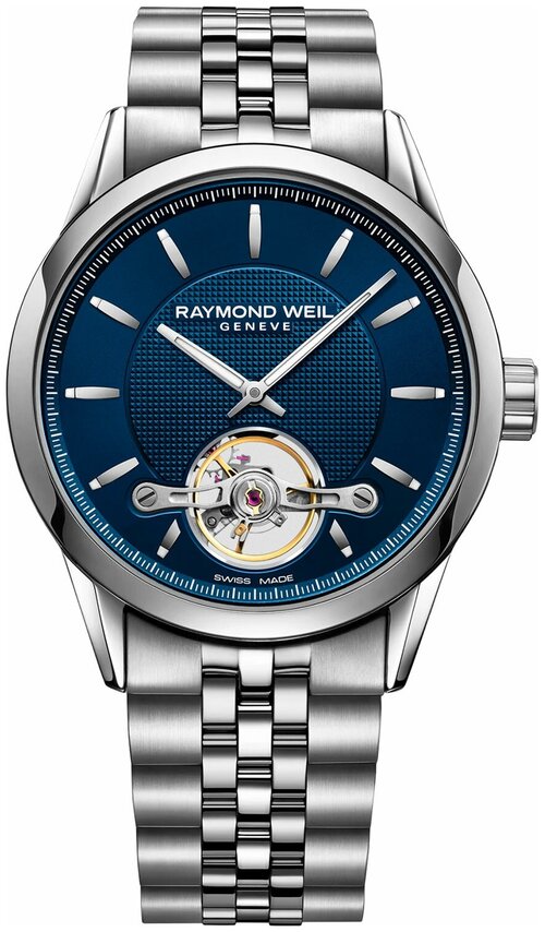 Наручные часы RAYMOND WEIL Automatic 2780-ST-50001, серебряный, синий