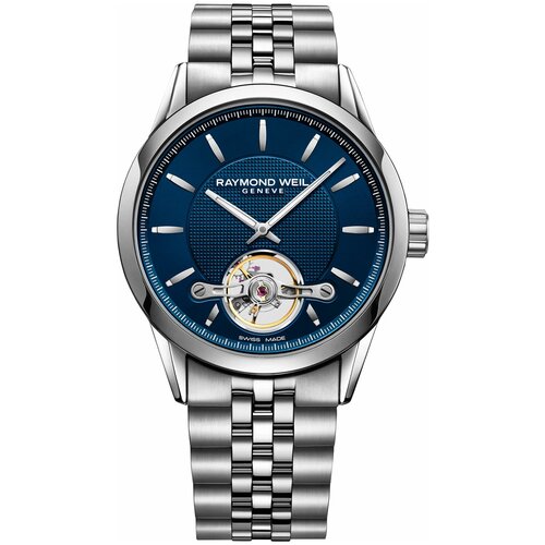 фото Наручные часы raymond weil automatic наручные часы raymond weil 2780-st-50001, серебряный, синий