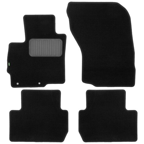 фото Коврики в салон klever standard mitsubishi outlander iii акпп 2012->, внед., 4 шт. (текстиль)