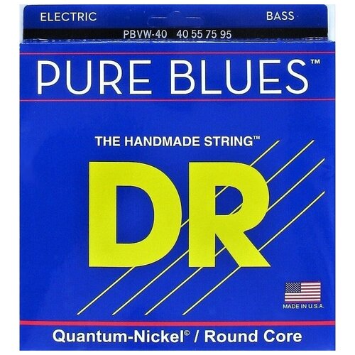 Струны для бас-гитары DR String PB-40 d addario nyxl4095 super light 40 95 струны для 4 струнной бас гитары