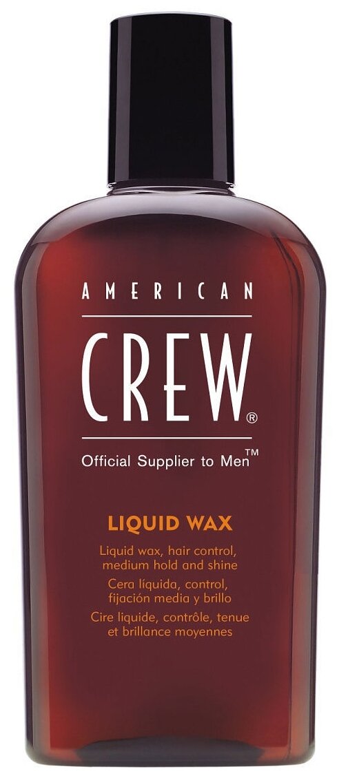 American Crew жидкий воск Воск Liquid, средняя фиксация, 150 мл, 150 г