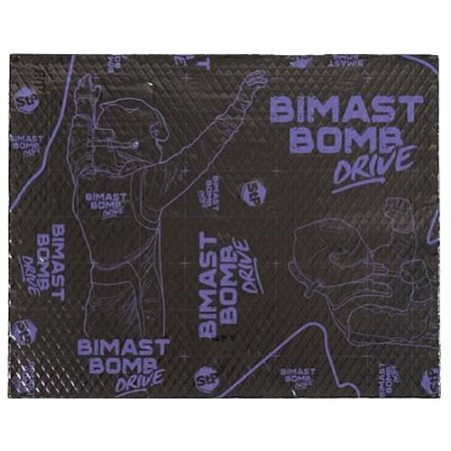 Вибродемпфирующий материал Bimast Bomb Drive (MINI) (0,375х0,47) STP