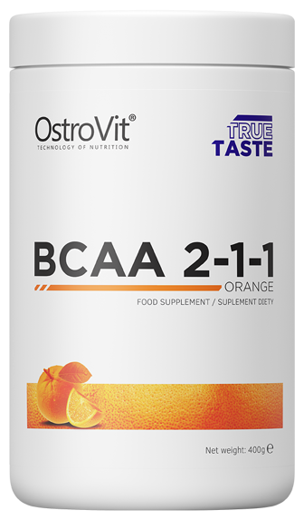 BCAA в порошке Ostrovit BCAA2:1:1 ( 400 гр.)(апельсин)