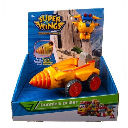SuperWings Трансформер «Машина боровик Донни»