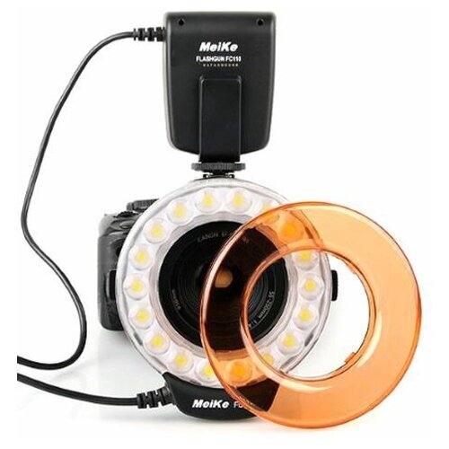 Кольцевая фотовспышка Meike FC110 Macro LED Ring Light Flash