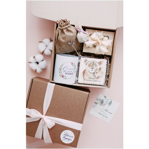 Подарочный набор новогодний для мамы или бабушки Тепло внутри