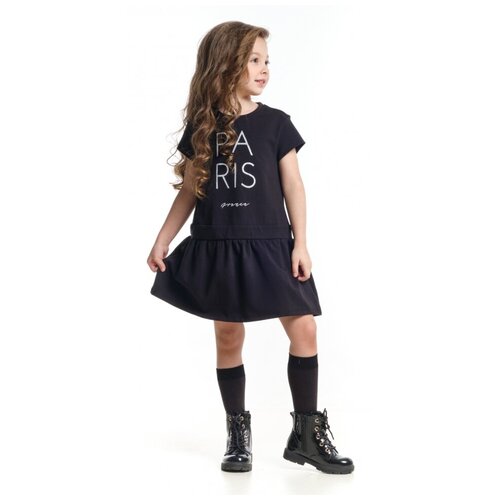 фото Платье mini maxi, размер 98, черный