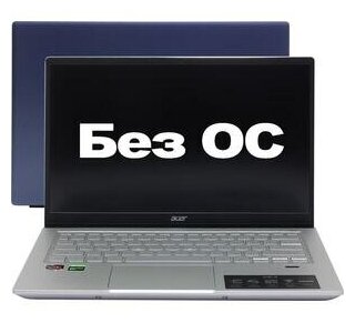 Ноутбук Acer Swift X SFX14-41G-R08J NX AU1ER003 141920x1080 AMD Ryzen 5 5500U21Ghz8GB SSD 512GBnVidia GeForce GTX 1650 4GBDOS