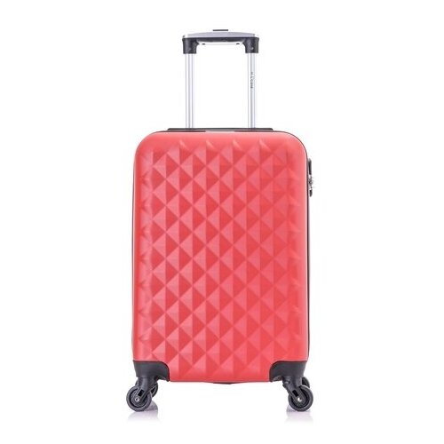 фото Чемодан для ручной клади l’case, phatthaya, abs-пластик, красный 20" l'case