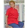 Куртка поварская женская, производитель Фабрика швейных изделий №3, модель М-464, размер 46, цвет красный - изображение