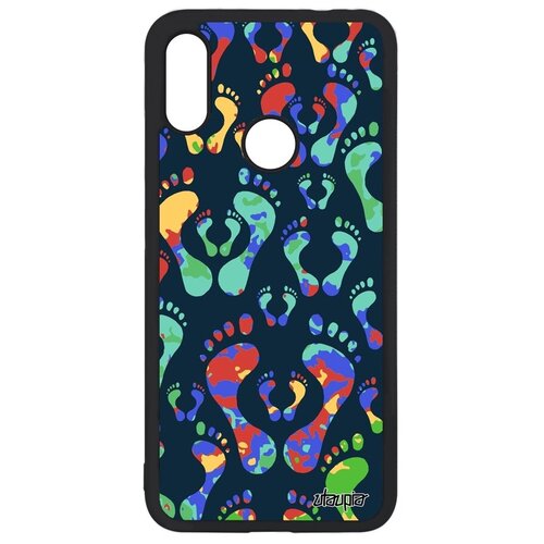 фото Красивый чехол на смартфон // xiaomi redmi note 7 // "след стопы" первенец шажок, utaupia, цветной