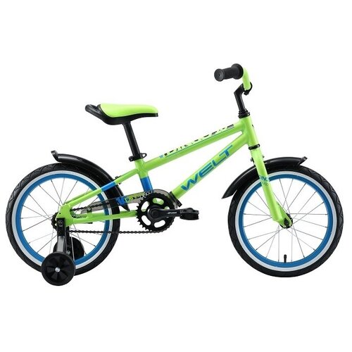 фото Велосипед 16" welt 2020 dingo 16 acid green/blue
