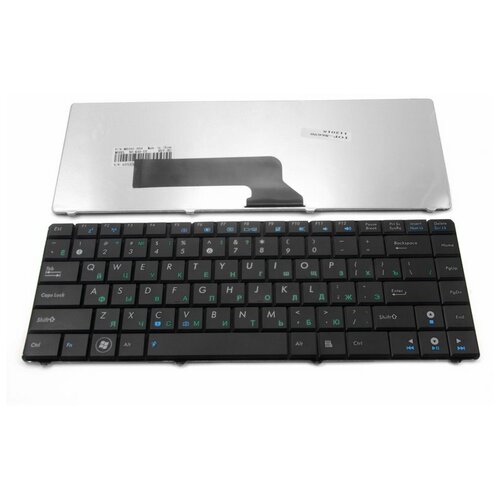 клавиатура для ноутбука asus 0kn0 mf1ui13 русская черная версия 2 Клавиатура для ноутбука Asus 04GNQW1KRU00-2, V090462AS1