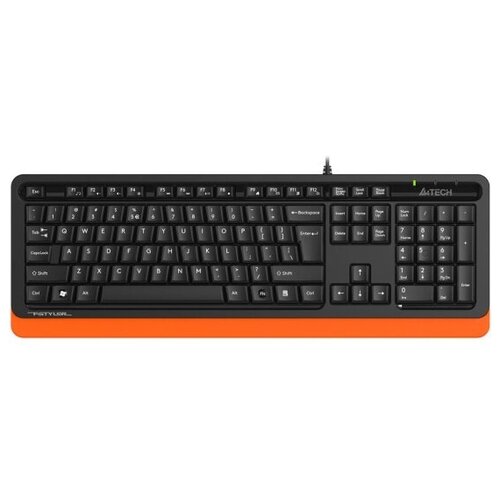 Клавиатура A4TECH Fstyler FKS10 черныйоранжевый 1530190 133500₽