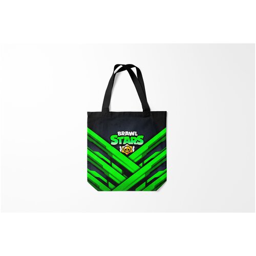 фото Сумка-шоппер / 40х40 см / геймерам / brawl stars burnettie