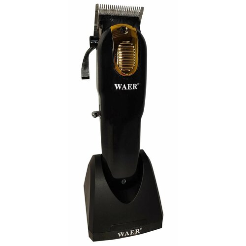 Машинка для стрижки волос и бороды WAER-2332 с базой для дозарядки