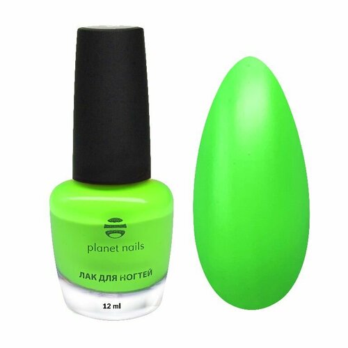 Planet Nails Лак для ногтей Neon 13210, 12 мл